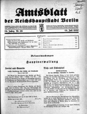 1937,28: Nr. 28, 11. Juli 1937