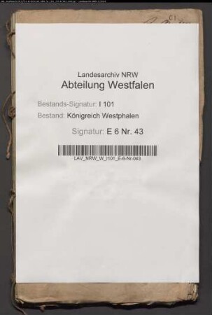Teilung der Koppeljagden im Distrikt Minden