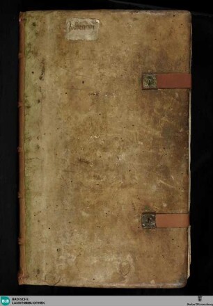 Digesta Iustiniani libri XXIIII 3 - XXXVIII - Cod. Aug. perg. 11