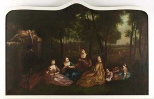 Supraporte aus einem Herrenhaus in Dirmstein (Pfalz)
