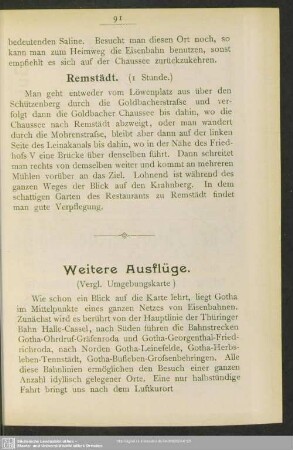 [16.] Weitere Ausflüge