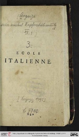 Ecole Italienne