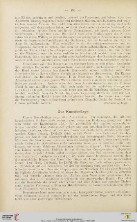 Zur Kunstbeilage