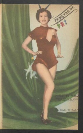 Shirley de Pablo (primera bailarina del elenco del teatro Avenida) - Foto: Estudio "El Mundo" : Pebetas de PBT