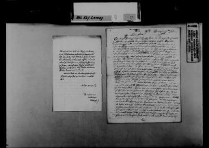 Schreiben von Adolph Vischer, Gersbach, an August Lamey: Politische Strömungen in Schopfheim.