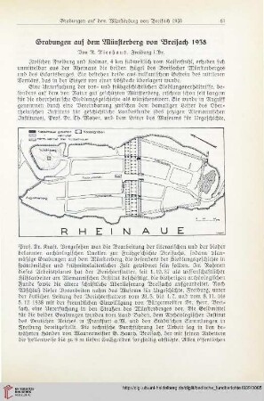 15: Grabungen auf dem Münsterberg von Breisach 1938