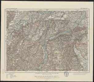 Bl. 640: Burghausen, 1911 : 640 : Burghausen. - Hrsg. 1906, Nachtr. 1910/11. - Berlin , 1911. - 1 Kt.