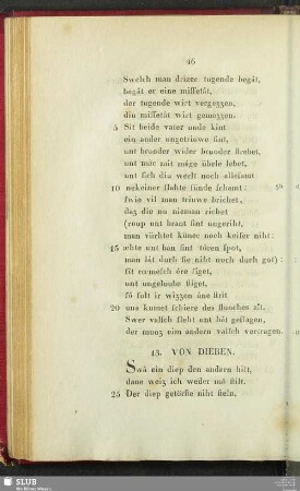 13. Von Dieben