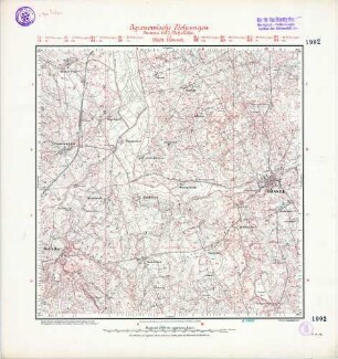 [1992] Roessel Agronomische Bohrungen zu Blatt Roessel
