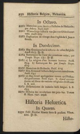 Historia Helvetica