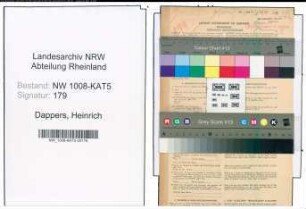 Entnazifizierung Heinrich Dappers , geb. 14.05.1914 (Versich.Angestellter)