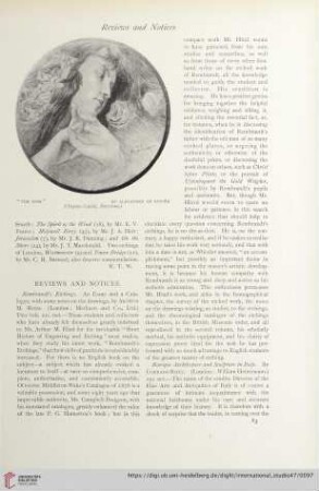 Reviews and Notices