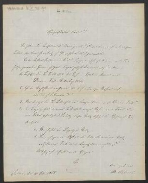 Brief an Friedrich Wilhelm Jähns : 10.12.1868