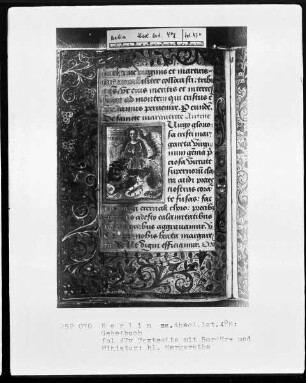 Gebetbuch — Die heilige Margarethe, Folio 47verso