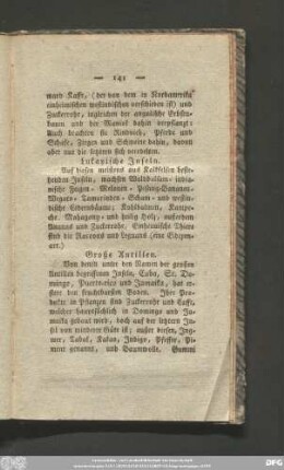 Große Antillen.