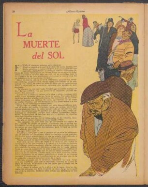 La muerte del Sol : Cuento por Roberto Arlt