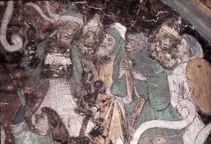 Kreuzigung Christi mit Stifterpaaren