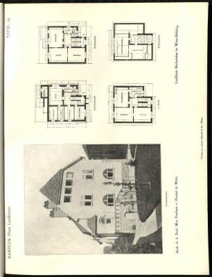 Landhaus Hochstetter in Wien-Döbling