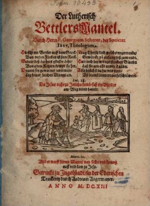 Der Lutherisch Bettlers Mantel