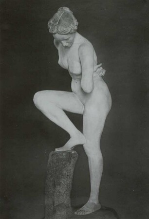 Badendes Mädchen