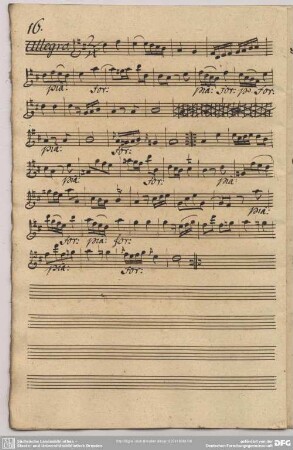 16. Allegro, D-Dur