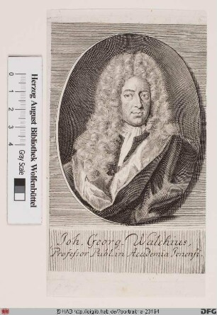 Bildnis Johann Georg Walch