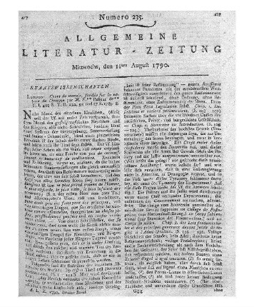 Frankreichs neue Staatsverfassung. T. 1. Straßburg: König 1790