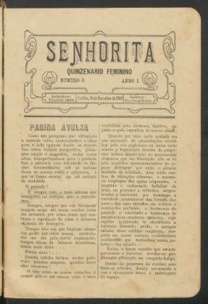 1910,1,5: anno 1, número 5 (10 de dezembro de 1910)