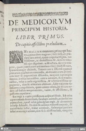 De capitis affectibus praeludium