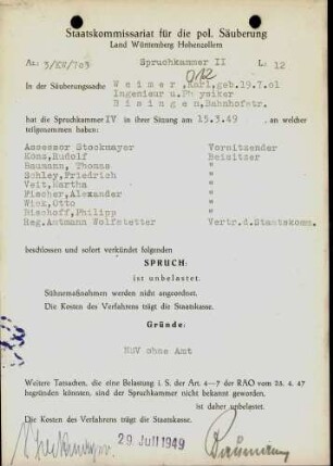 Weimer, Karl