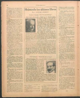 Ramón J. Cárcano: "Juan Facundo Quiroga"