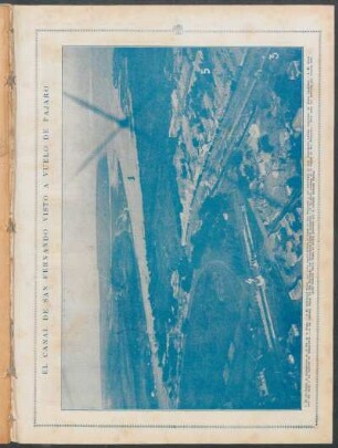 El Canal de San Fernando visto a vuelo de pájaro