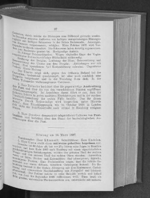Sitzung am 16. März 1897.