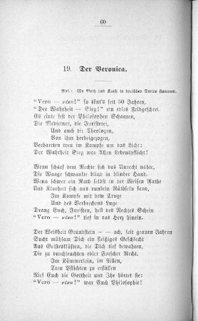Der Veronica.