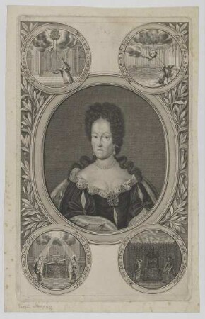 Bildnis der Dorothea Maria von Limpurg-Gaildorf