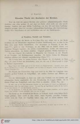 17. Kapitel: Einzelne Theile des Aeusseren der Kirchen