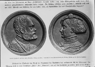 Berlin, Schloss Berlin, Joachim II und Hedwig von Polen, R.: 18, Reproduktion aus dem Hohenzollern Jahrbuch.