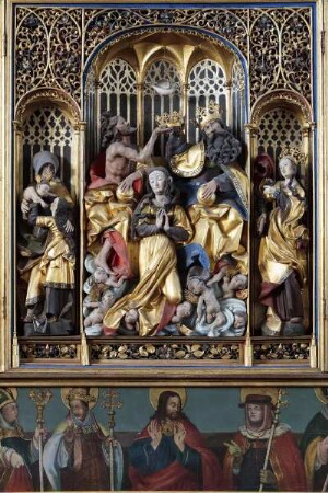 Flügelaltar — Mittelschrein