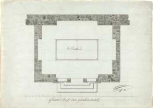 Speeth, Peter; Gartensaal - Grundriss