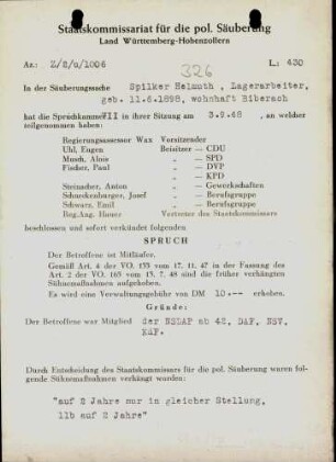 Spilker, Helmuth