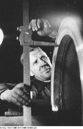 Dresden, Übigau. VEB Dampfkesselbau Dresden-Übigau, Dezember 1949