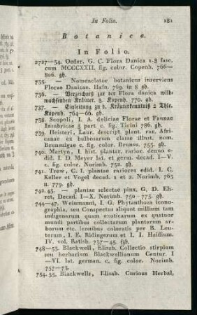 181-208, Botanica