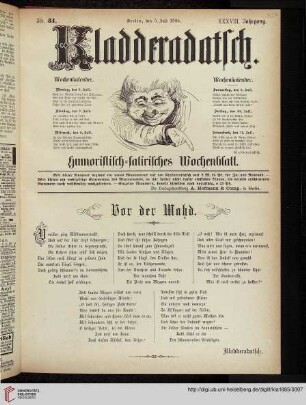 Hefte 31-34, Juli 1885