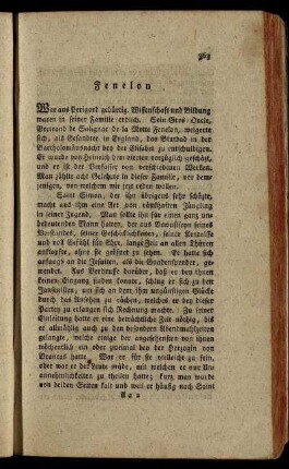 Fenelon - Cardinal Mazarin.