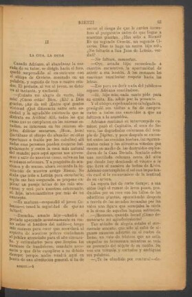 II - La cita, la duda