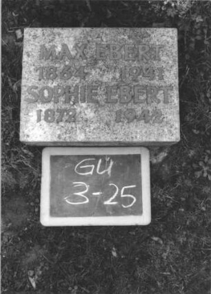 Grabstein GU/3/25