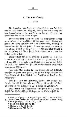 die von Oberg ? - 1448