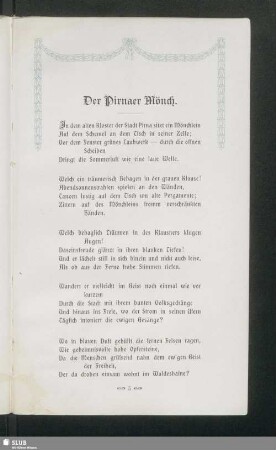 Der Pirnaer Mönch