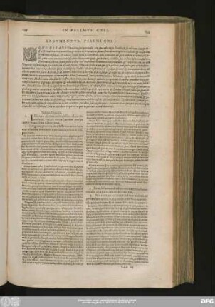 Argumentum Psalmi CXLI.