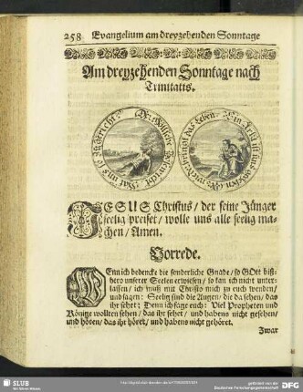 Am dreyzehenden Sonntage nach Trinitatis